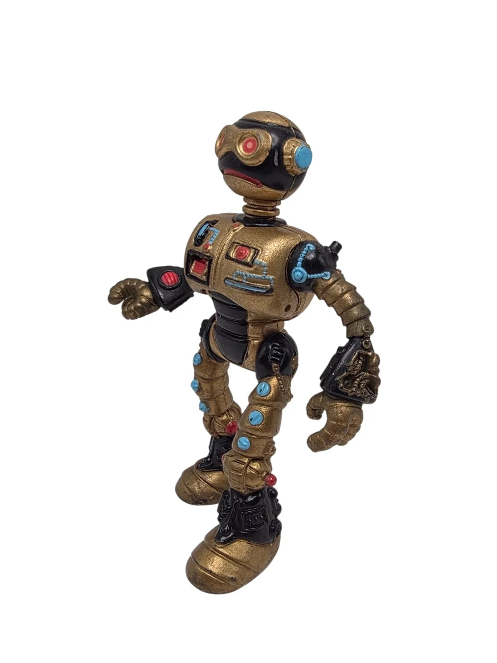 Vintage 1990 TMNT Ninja Turtles Fugitoid Robot Mirage Studios Playmates Figure